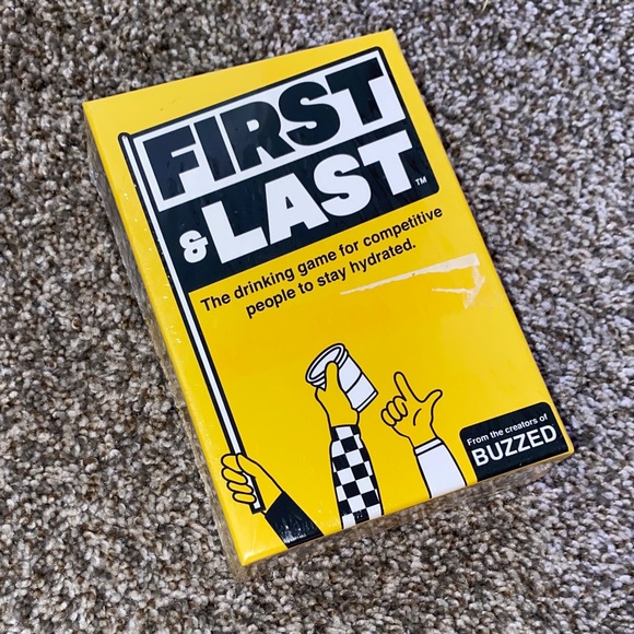 Other - 💙 FIRST & LAST Yellow Party Drinking Game